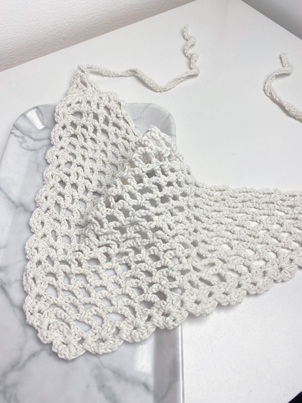 Lenço/Bandana de Crochê