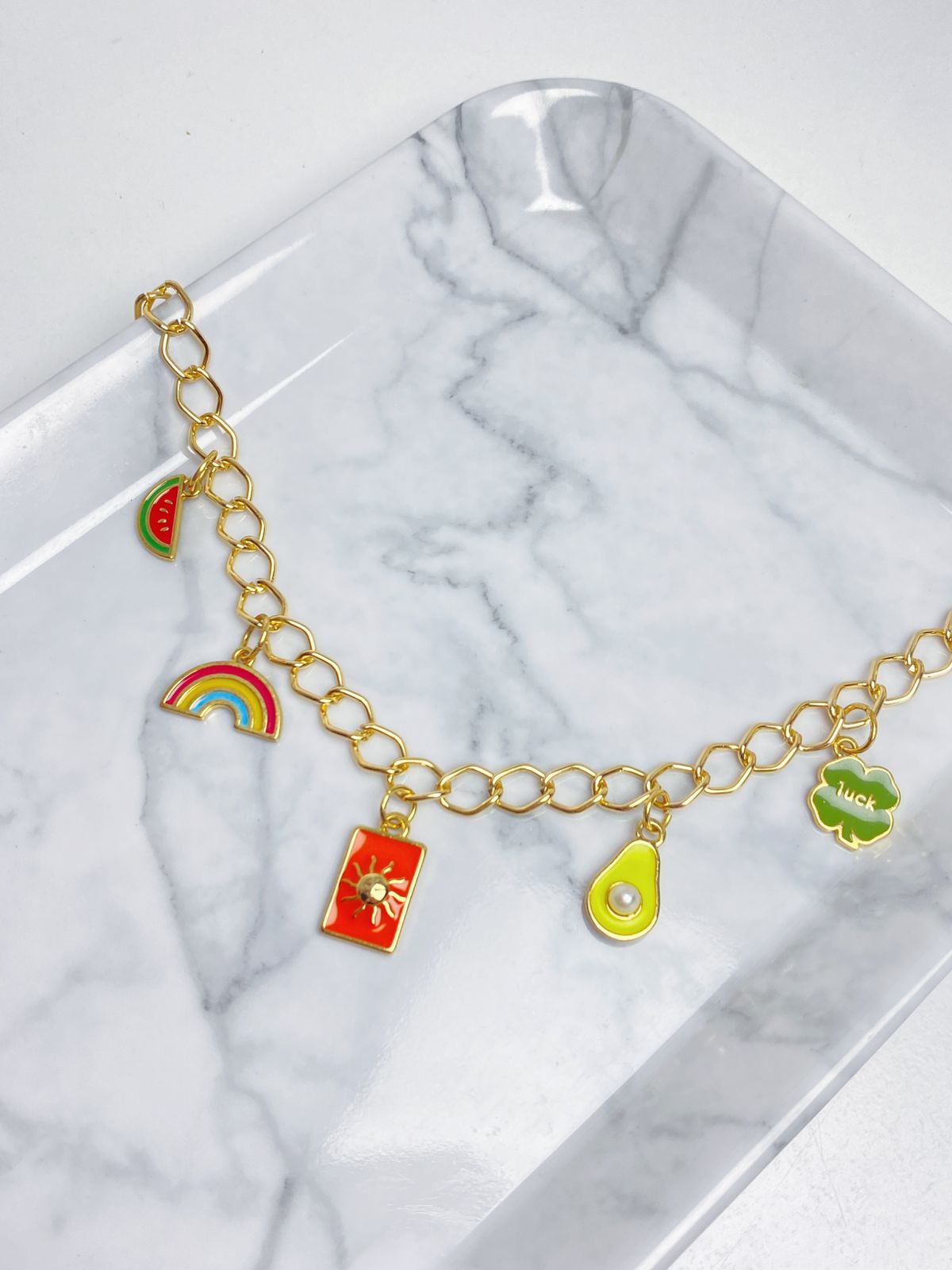 Colar de Pingentes Personalizável