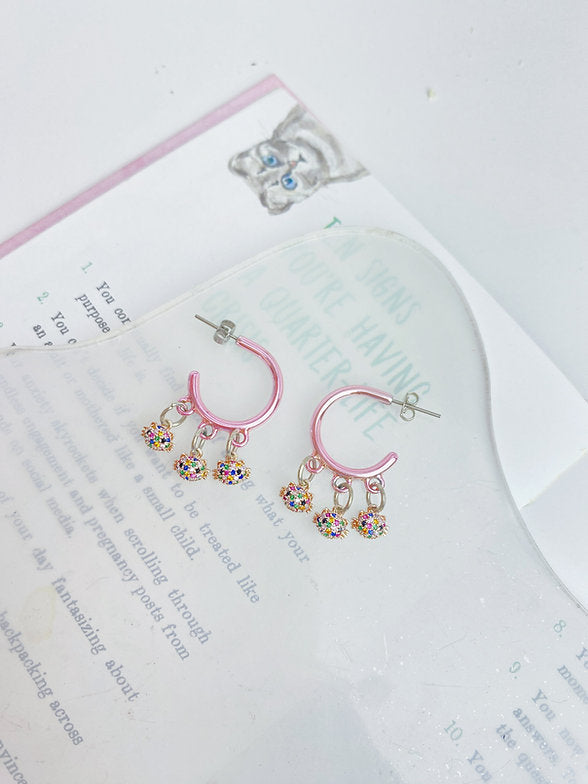 Brinco Argola Gatinhos