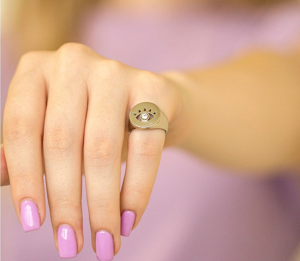 Anel Olho Místico
